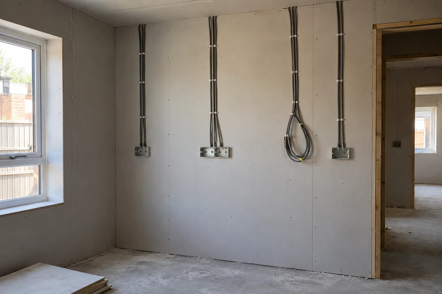 Electrical contractors work example