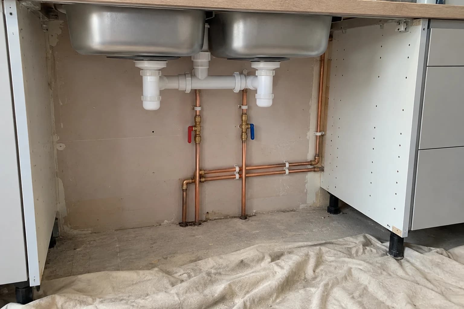 Plumbing & heating work example