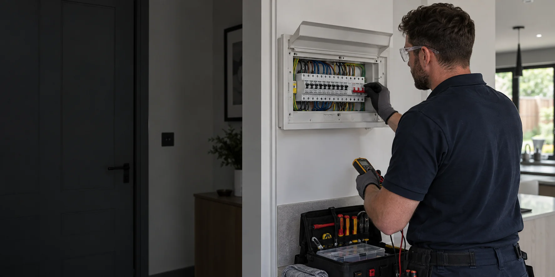 Electrical contractors work example